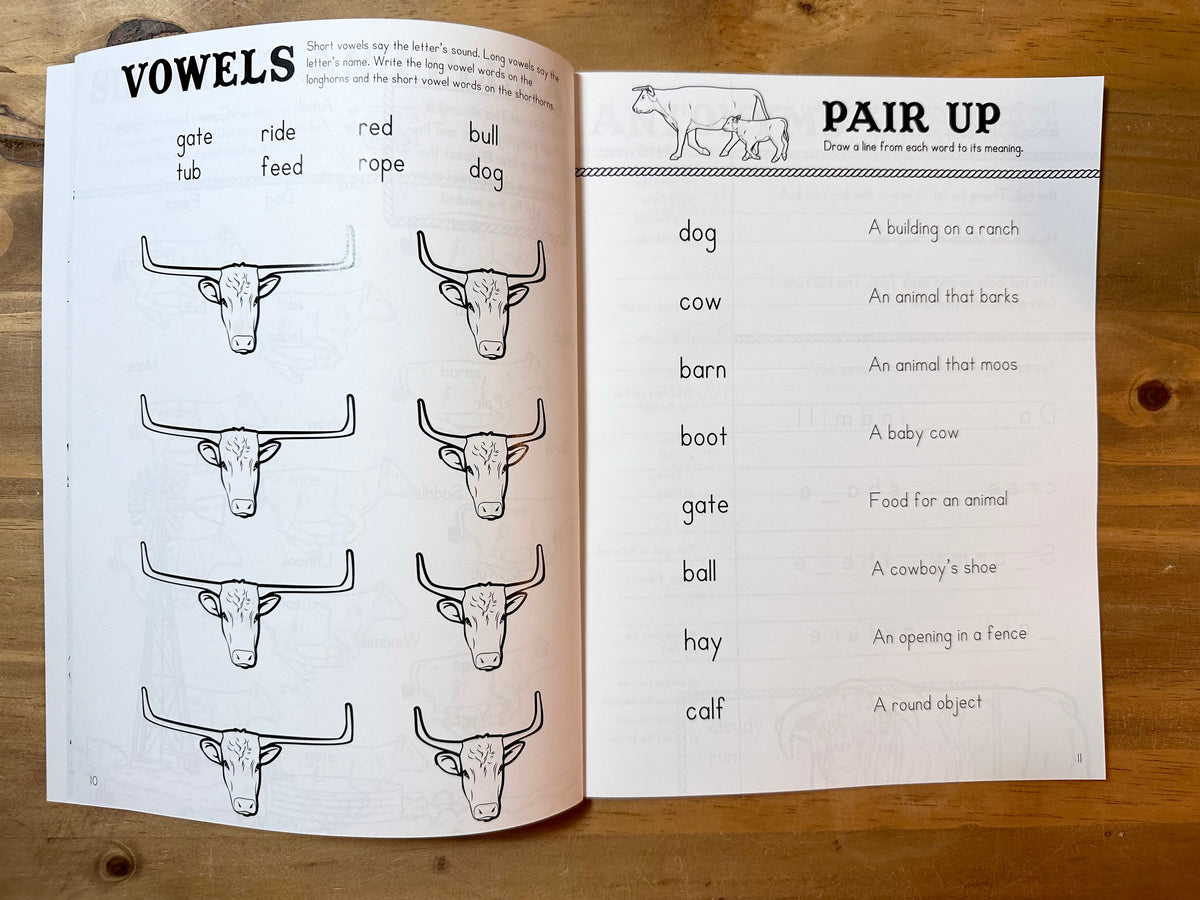 Cowboy Tom: Workbook Two