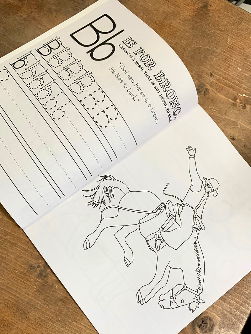 Inside Ranching ABC Book Example