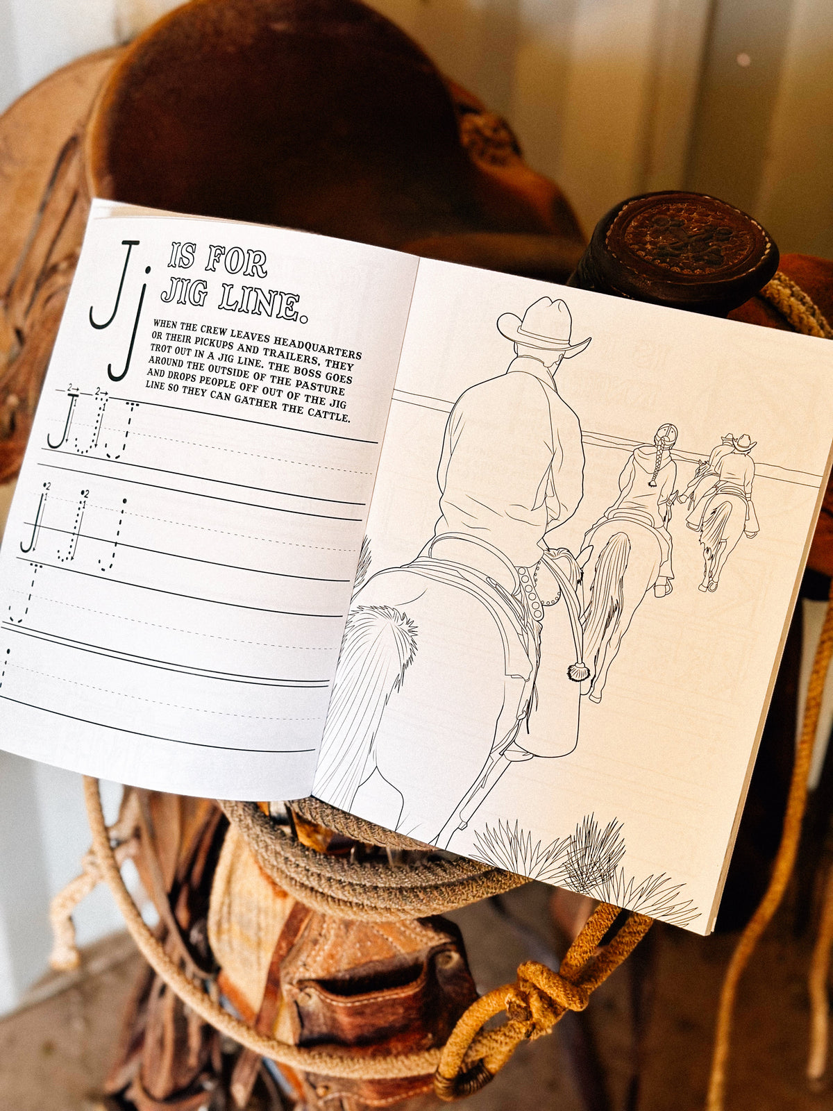 Inside example page of Branding ABC Book