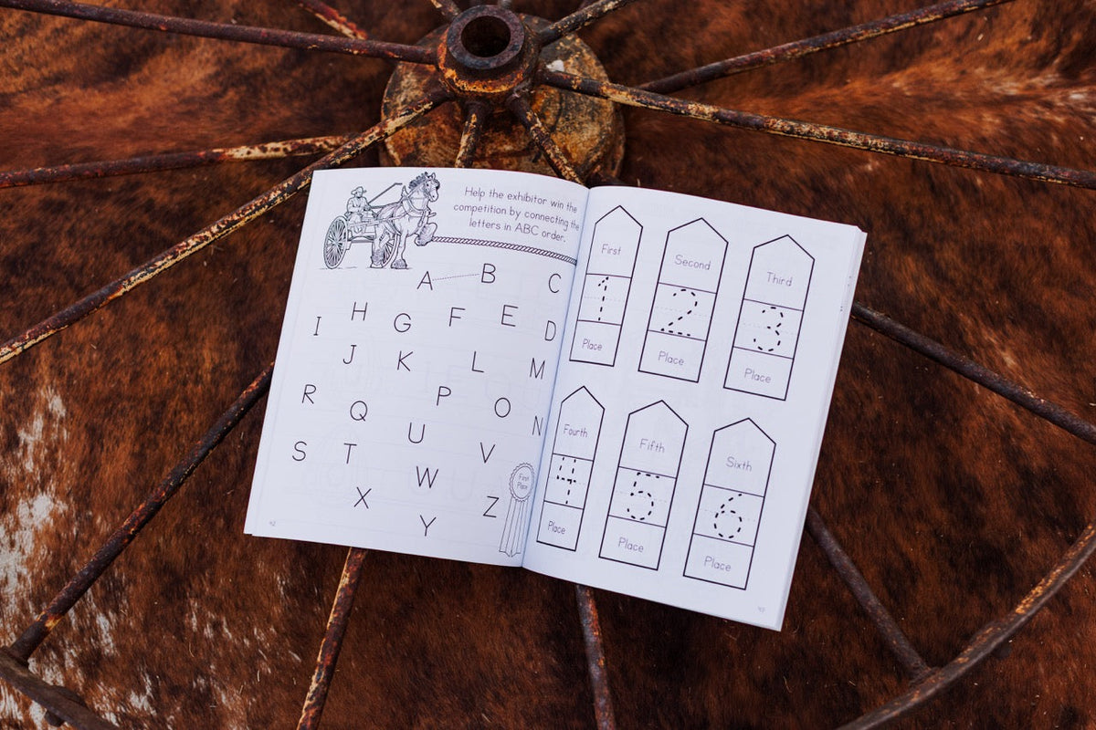 Draft Horse ABC Workbook