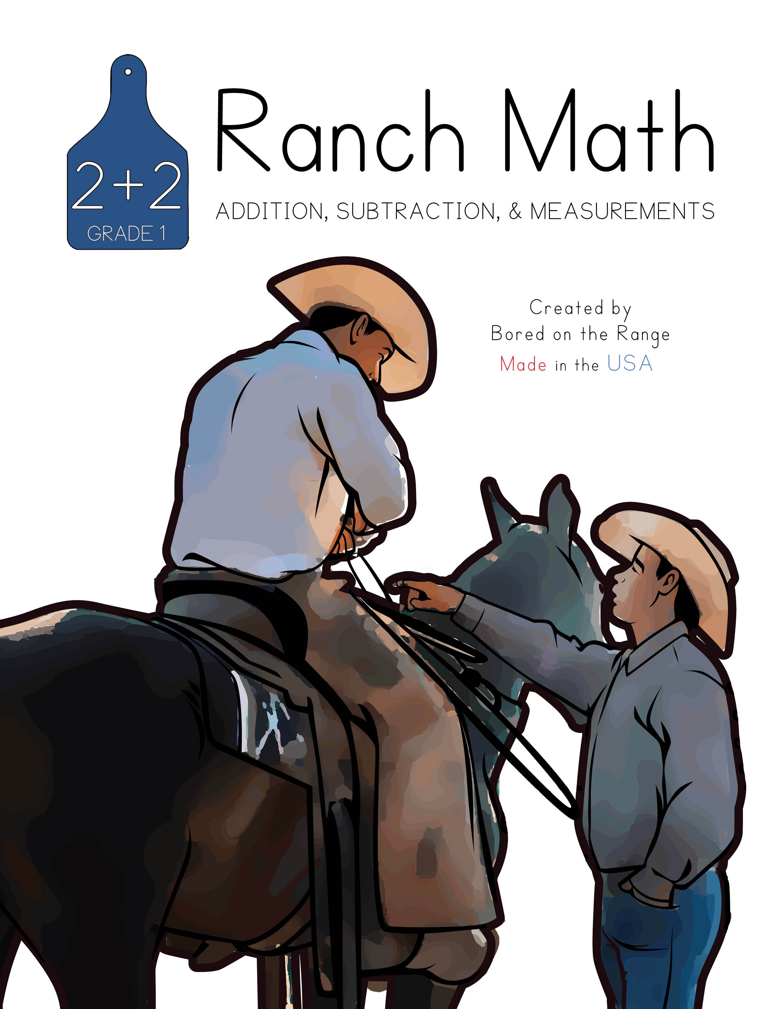Th Erange In Math Ranch Math Grade 1: Addition, Subtraction, & Measurements – Bored on ...