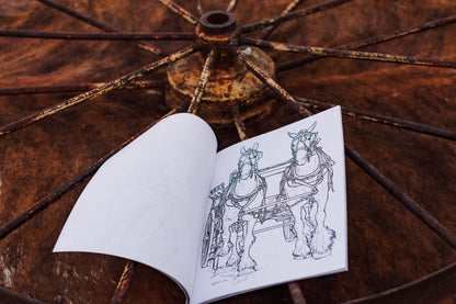 Draft Horse Just Coloring