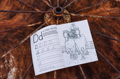 Draft Horse Cursive Workbook