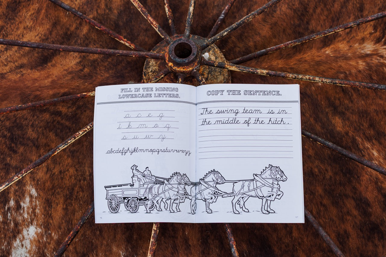 Draft Horse Cursive Workbook